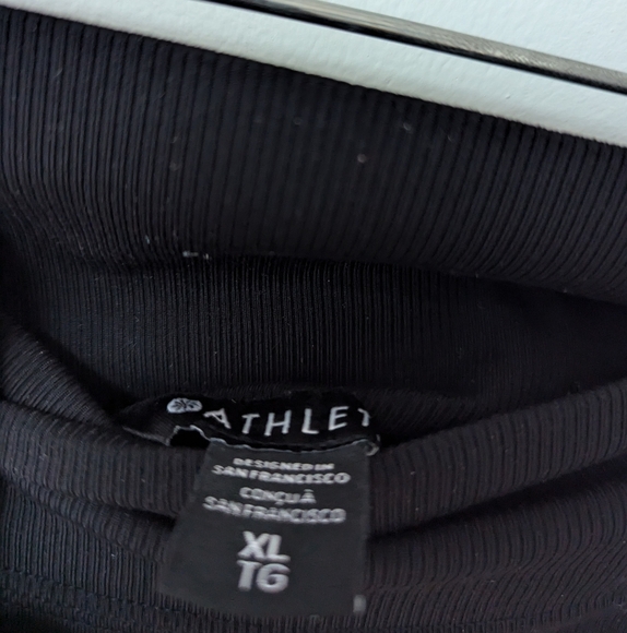 Athleta Women's XL Black Joggers Sweatpants Yoga Running Athleisure - Picture 3 of 4